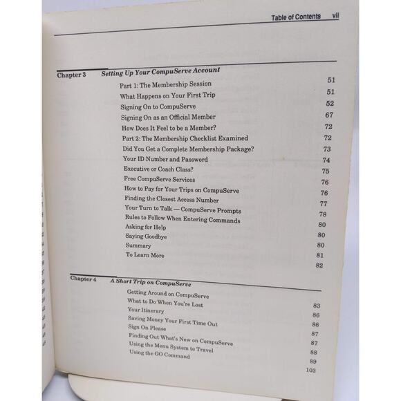 Vintage 1990 INSIDE COMPUSERVE Early Online User Guide Bulletin Board Computing - Picture 6 of 11